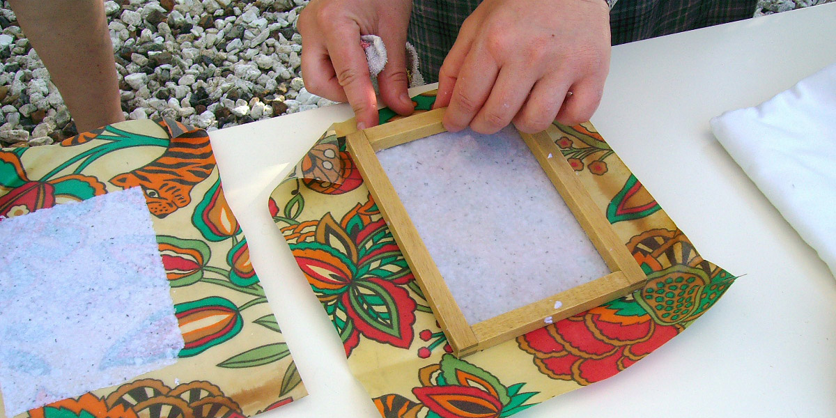 paper making at eleonas hotel