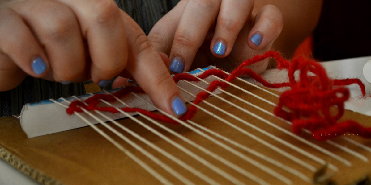 weaving for beginners at eleonas hotel